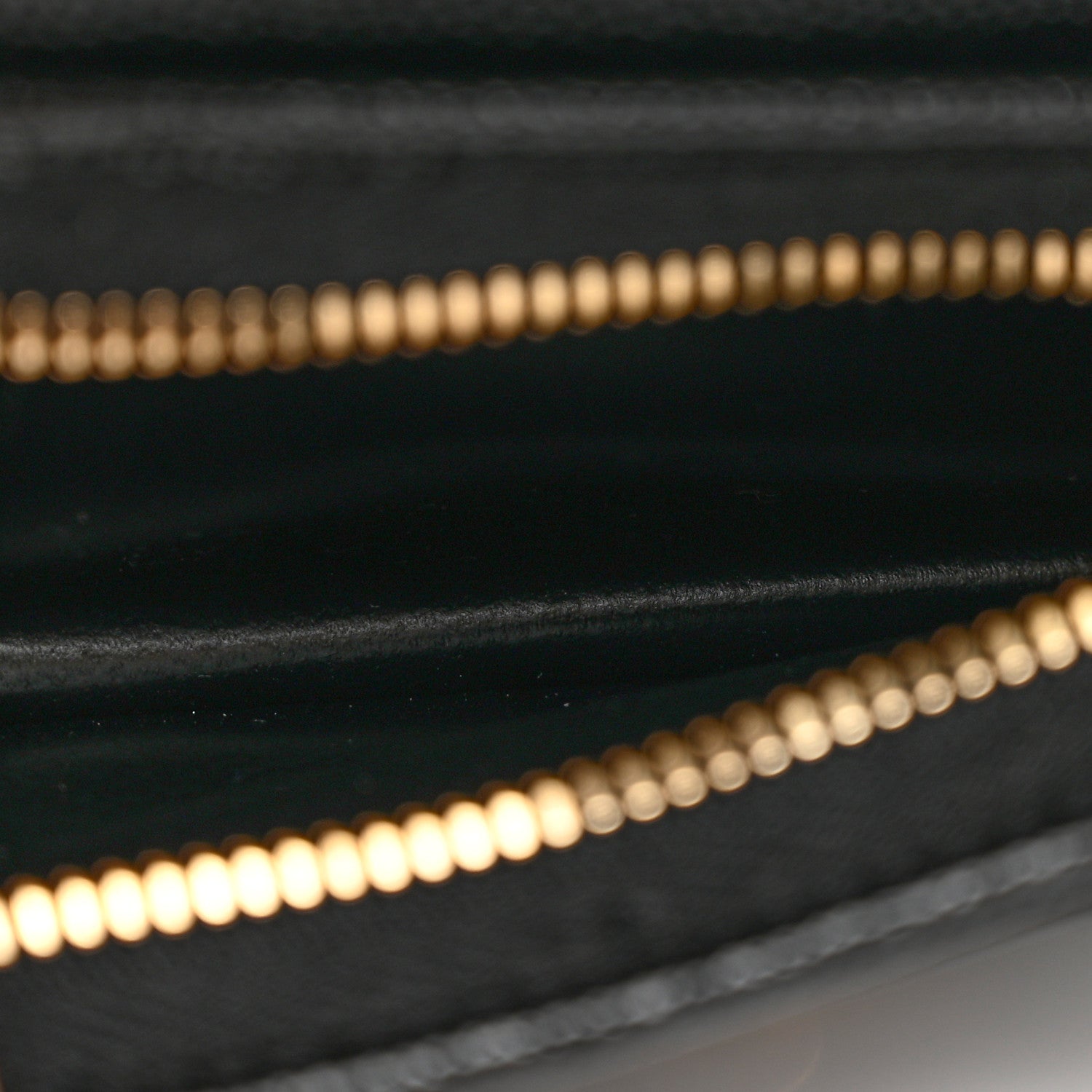 Saint Laurent Grain De Poudre Mixed Matelasse Triquilt Monogram Compact Tri Fold Wallet Black 5 of 6
