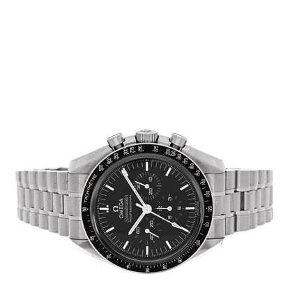 Omega Stainless Steel 42mm Speedmaster Moonwatch Professional Chronograph Manual Winding Watch Black 310.30.42.50.01.002 2 of 5