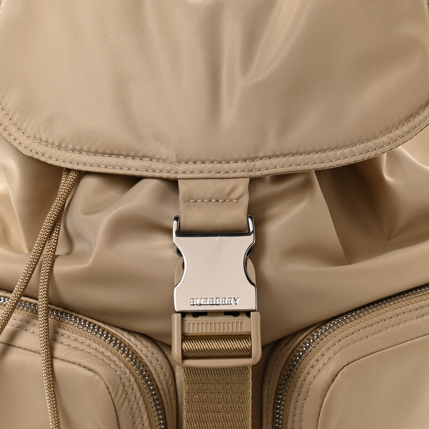 Burberry Nylon Small Rucksack Backpack Gold Honey 9 of 11