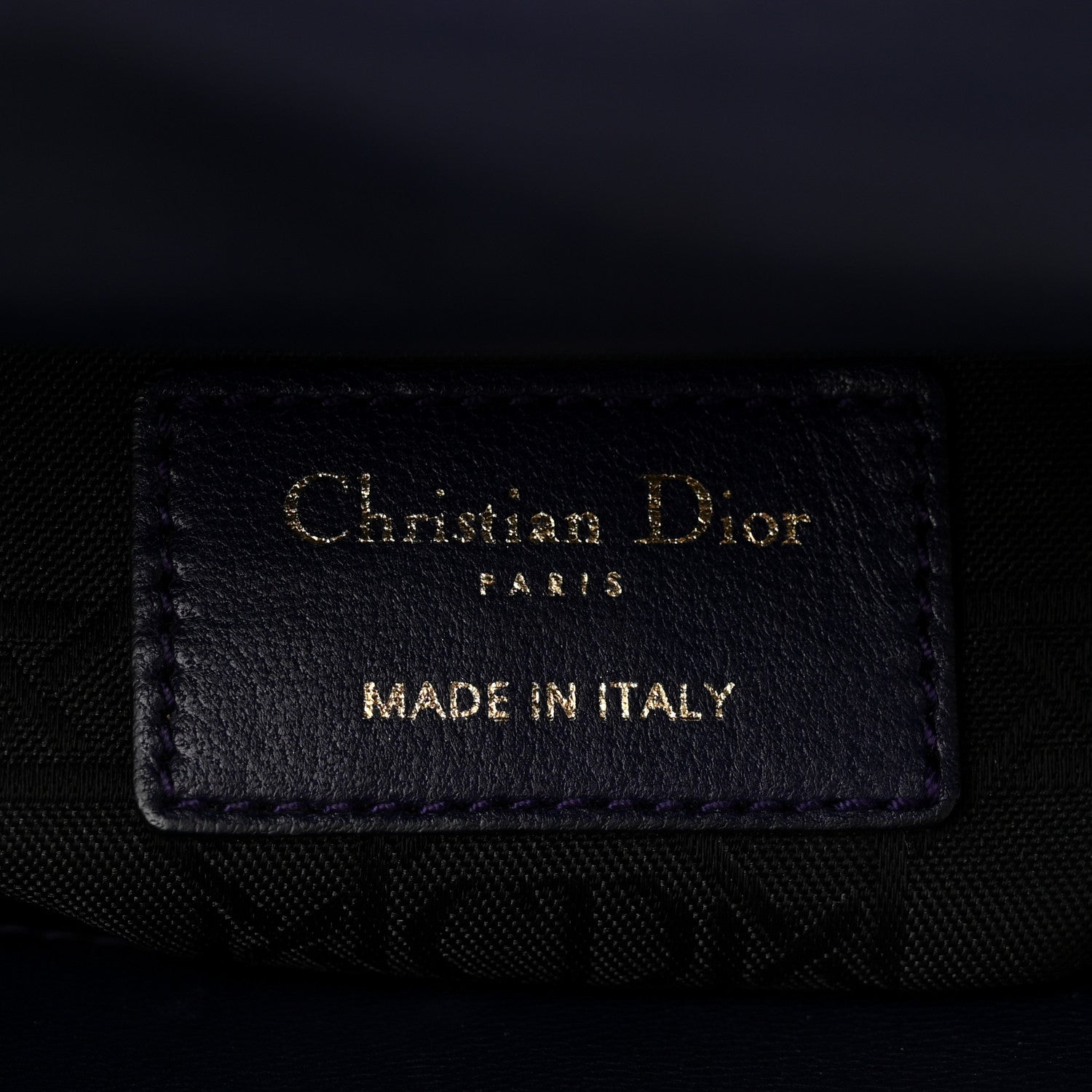 Christian Dior Lambskin Cannage Small Lady Dior Blue 6 of 10