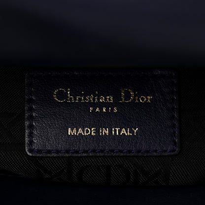 Christian Dior Lambskin Cannage Small Lady Dior Blue 6 of 10