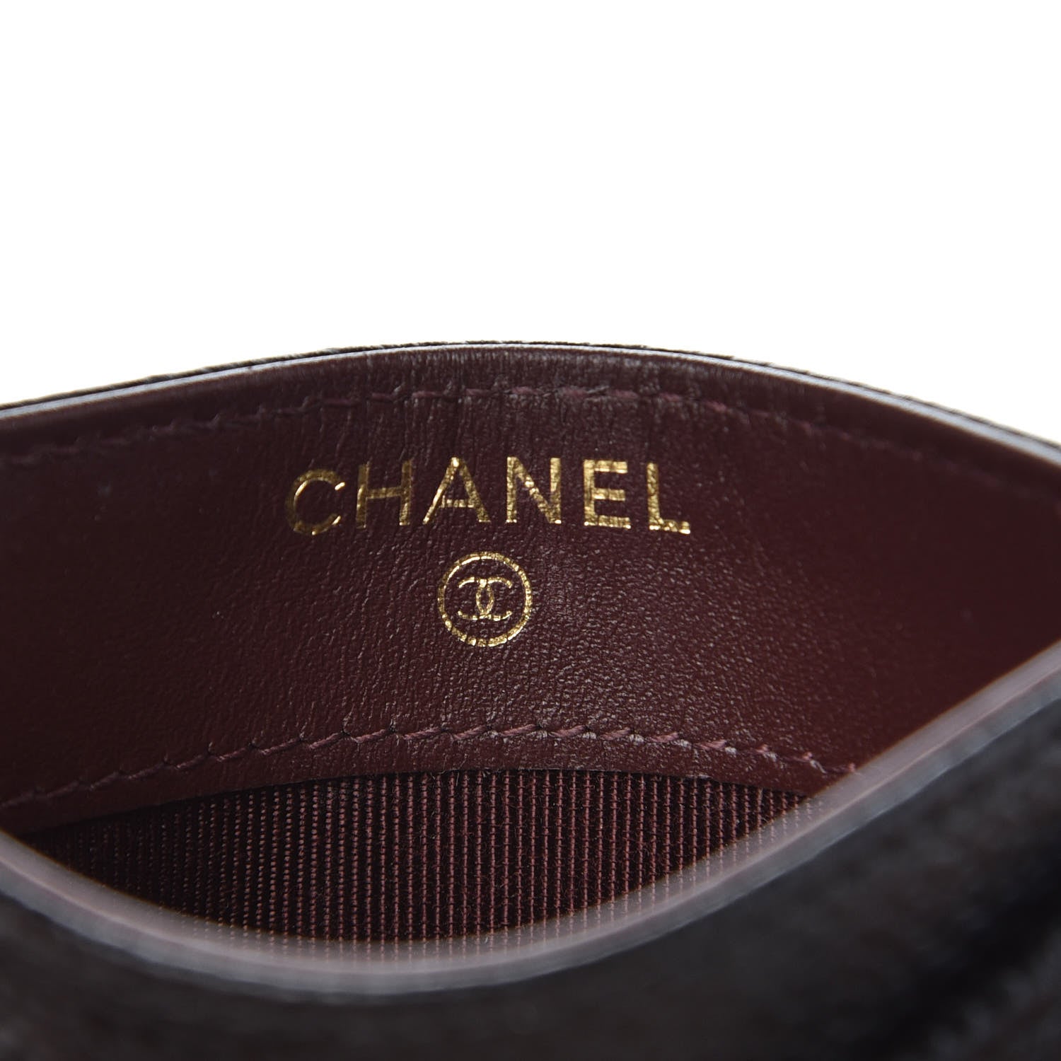 Chanel Caviar Quilted Card Holder Black 7 of 8