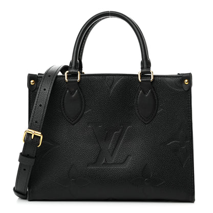 Louis Vuitton Empreinte Monogram Giant Onthego PM Black 1 of 11