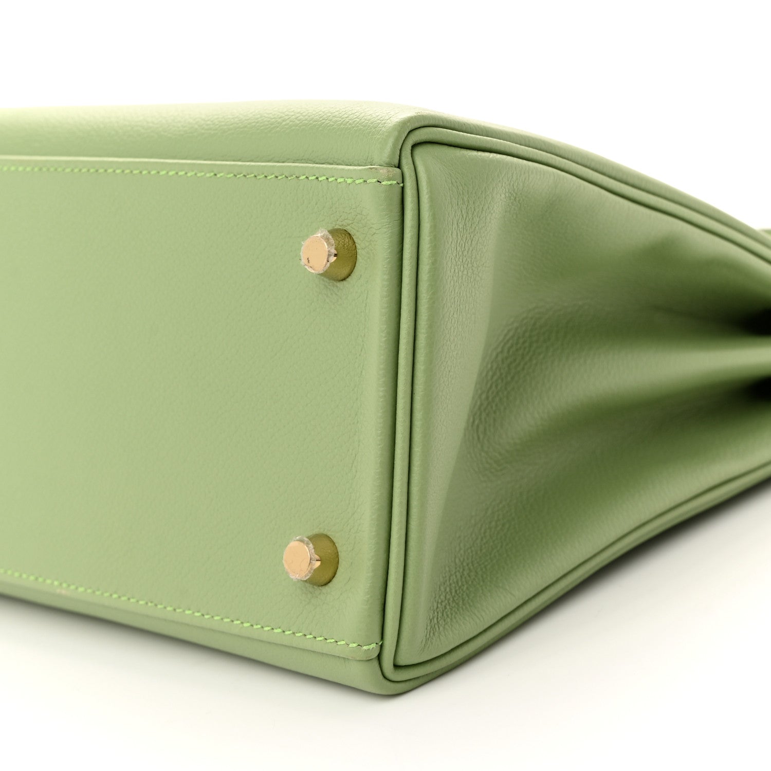 Hermes Evercolor Kelly Retourne 28 Vert Criquet 10 of 11