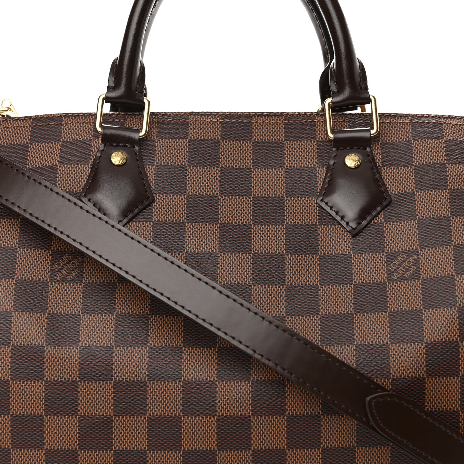 Louis Vuitton Damier Ebene Speedy Bandouliere 30 8 of 10