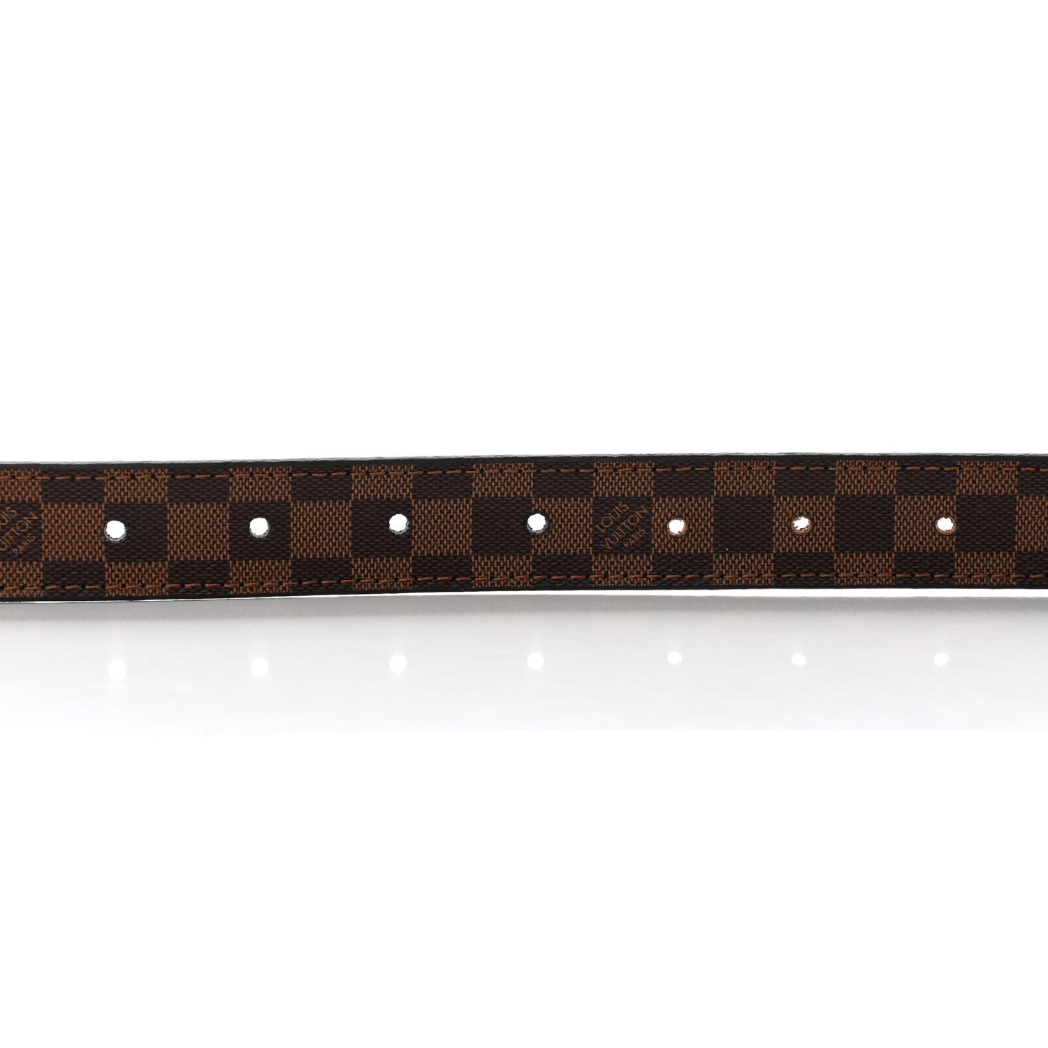 Louis Vuitton Mini Damier Ebene 25mm LV Initiales Belt 90 36 3 of 8