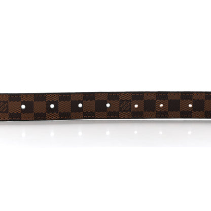 Louis Vuitton Mini Damier Ebene 25mm LV Initiales Belt 90 36 3 of 8