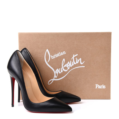 Christian Louboutin Nappa Shiny So Kate 120 Pumps 36 Black 10 of 10