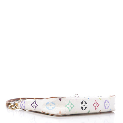 Louis Vuitton Monogram Multicolor Pochette Accessories White 4 of 14