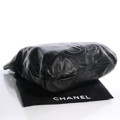 Chanel Lambskin Soft and Chain Large Hobo Black 4 of 8