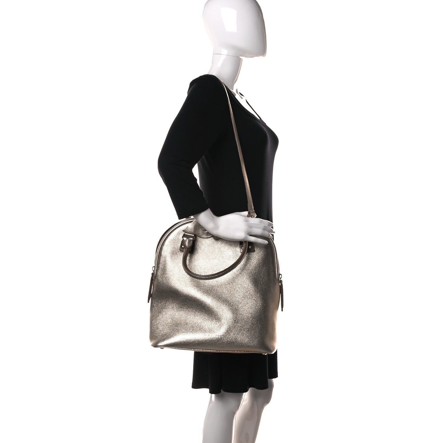 Burberry Prorsum Grainy Calfskin Medium Bloomsbury Gold 2 of 12