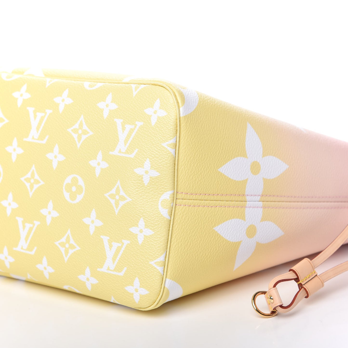 Monogram Giant By The Pool Neverfull MM Light Pink