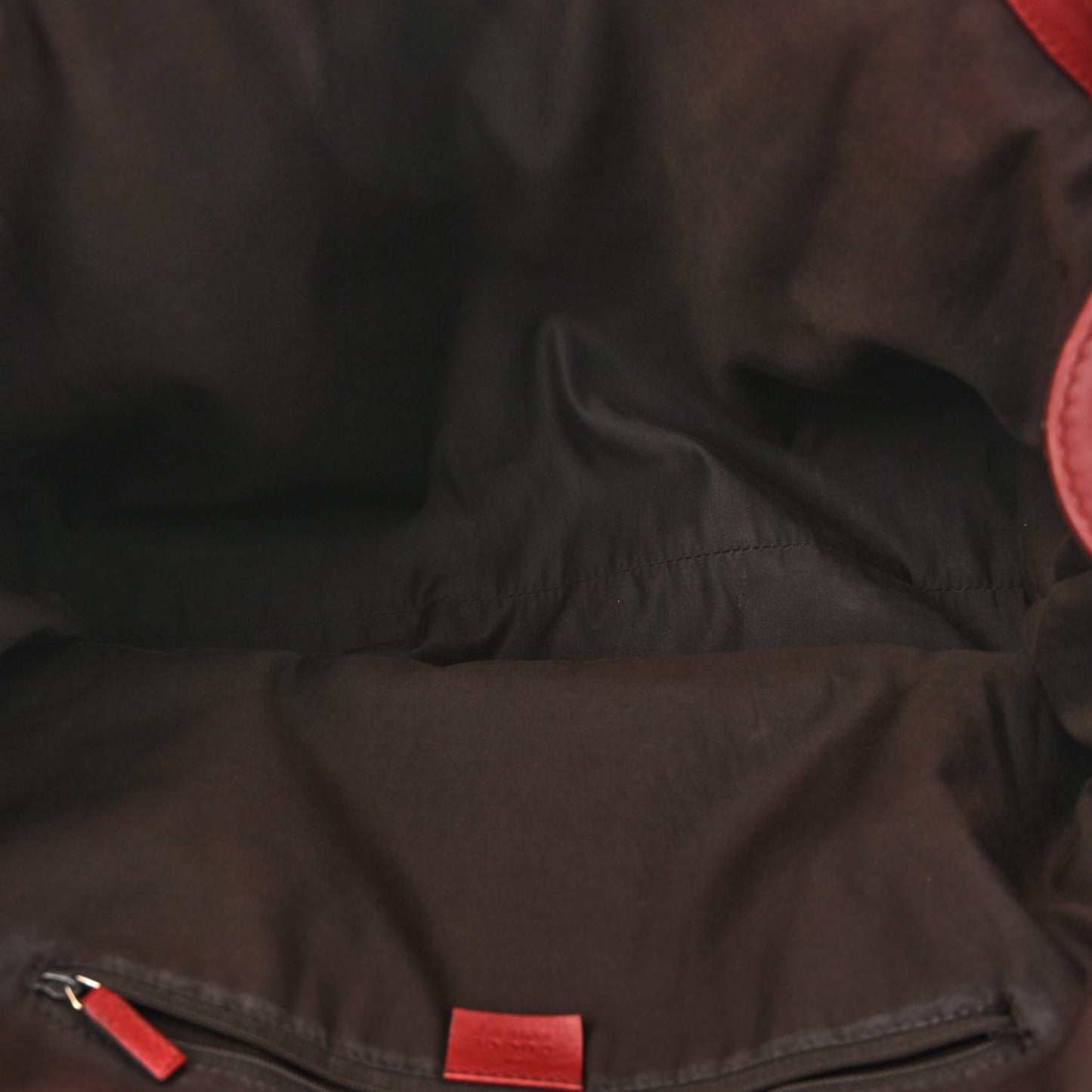 Monogram Large Sukey Tote Dark Red