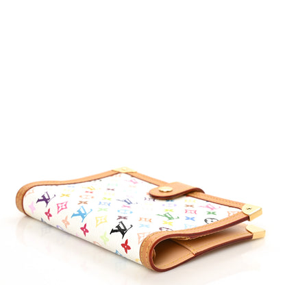 Louis Vuitton Monogram Multicolor Small Ring Agenda Cover White 4 of 6