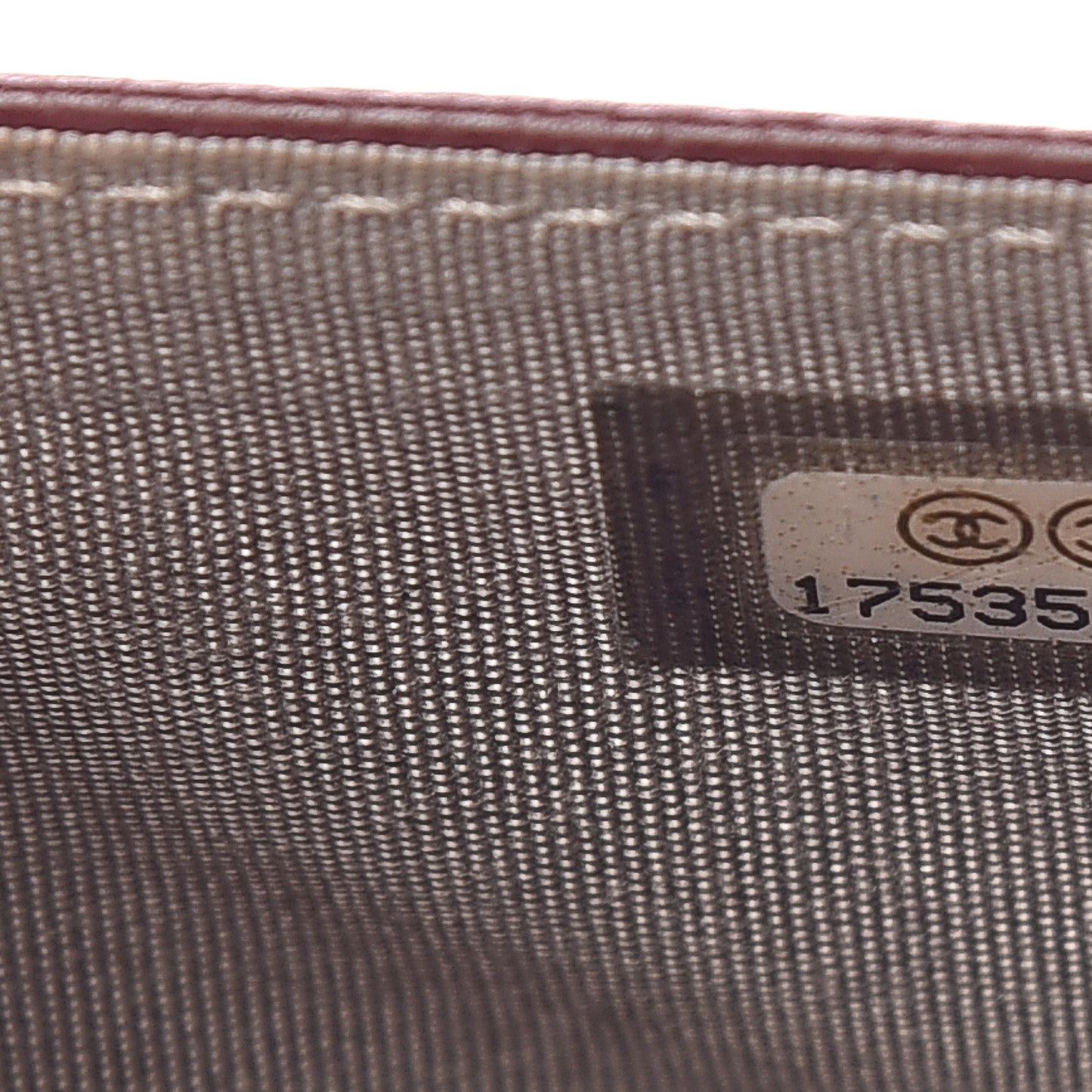 Caviar Timeless CC Wallet on Chain WOC Dark Red