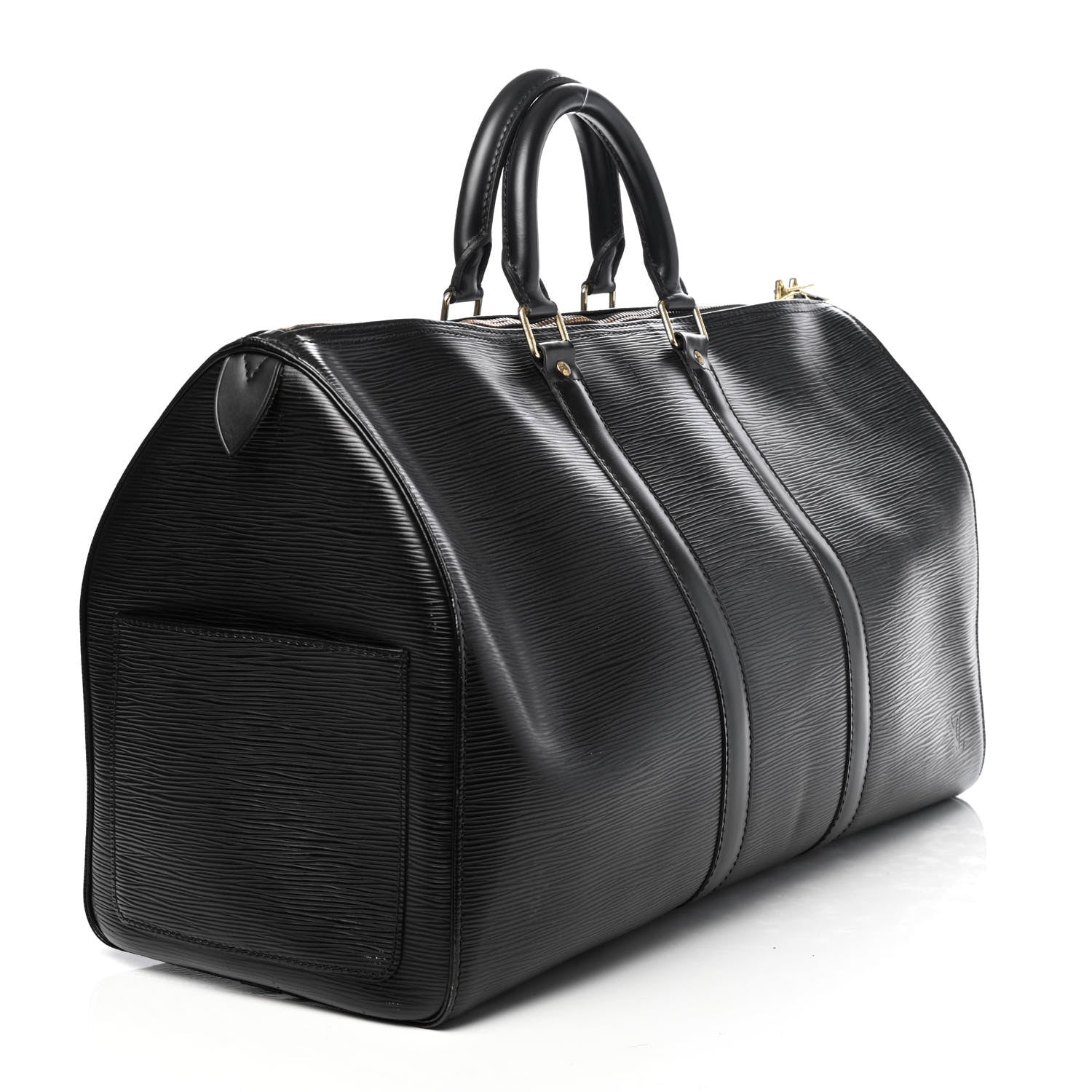 Louis Vuitton Epi Keepall 45 Black 2 of 4