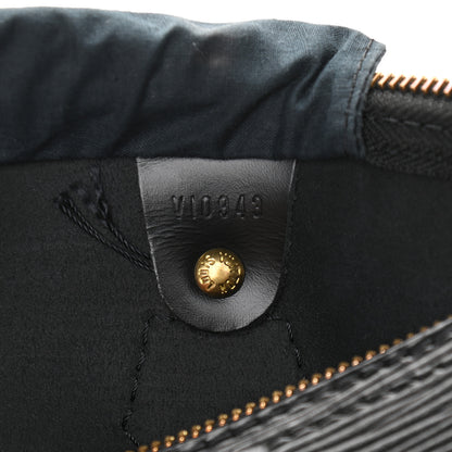 Louis Vuitton Epi Speedy 30 Black 7 of 9