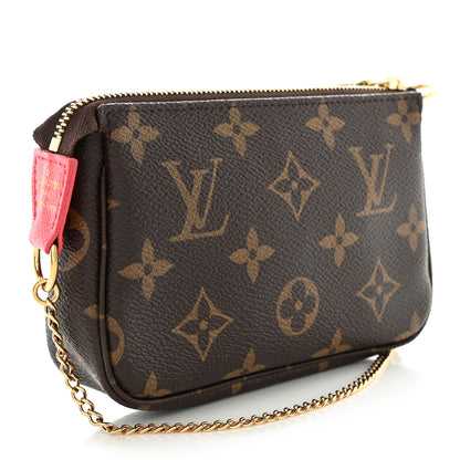 Louis Vuitton Monogram 2021 Christmas Animation London Mini Pochette Accessories Red 3 of 7