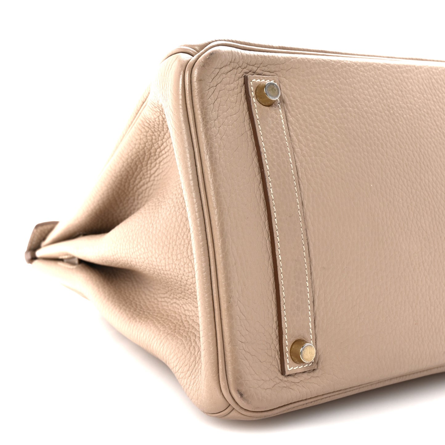 Taurillon Clemence Birkin 35 Gris Tourterelle