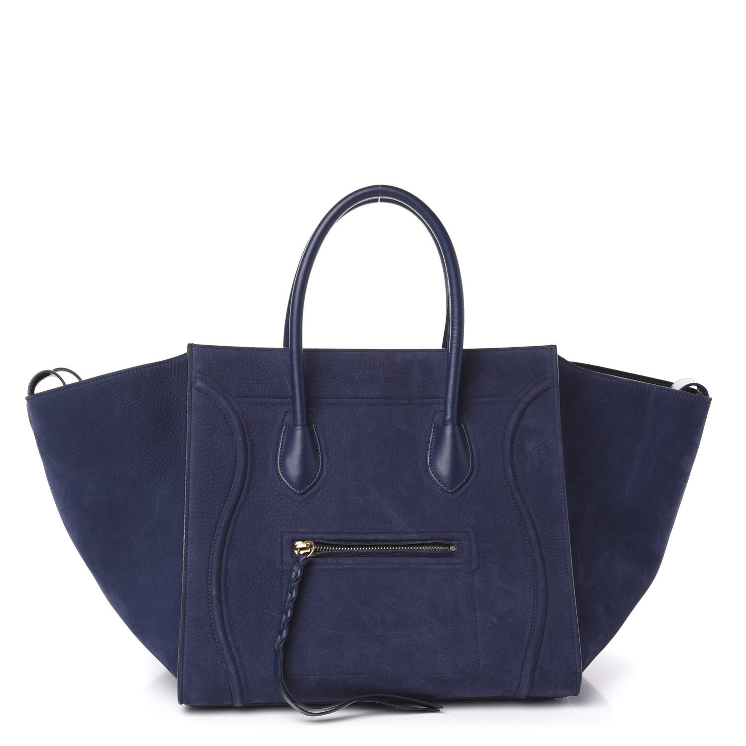 Celine Nubuck Calfskin Medium Phantom Luggage Navy 1 of 11
