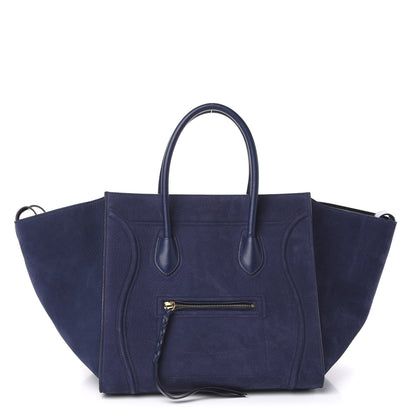 Celine Nubuck Calfskin Medium Phantom Luggage Navy 1 of 11