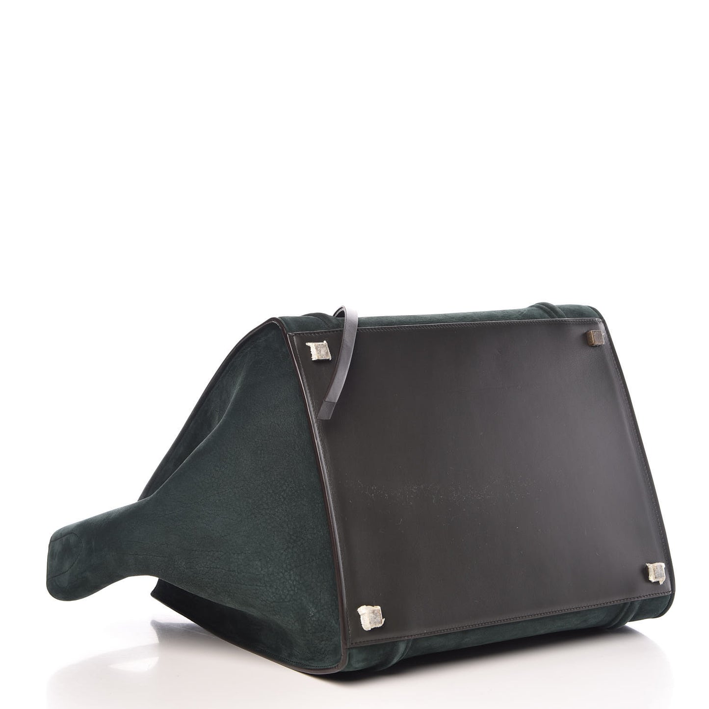 Nubuck Medium Phantom Luggage Bottle Green
