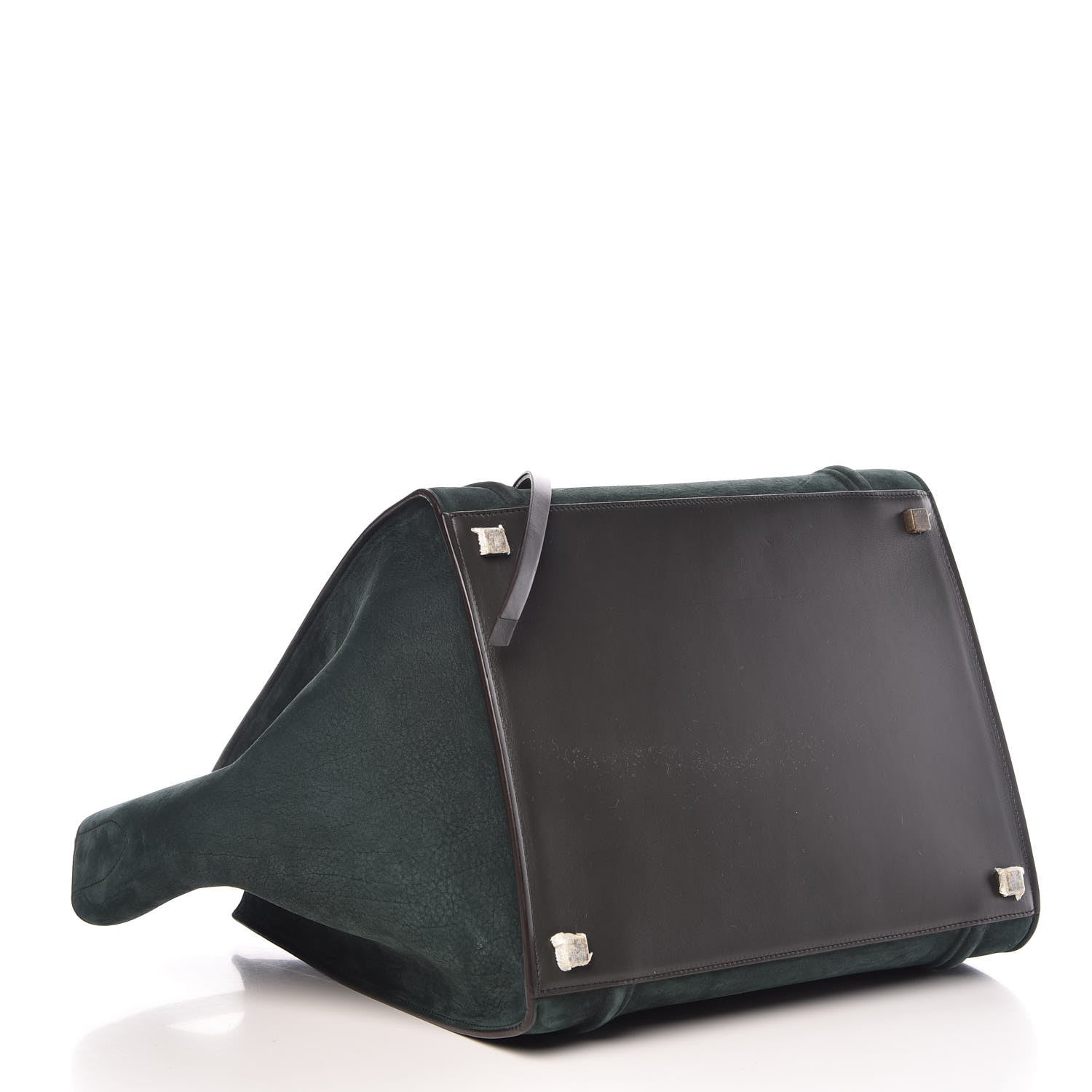 Celine Nubuck Medium Phantom Luggage Bottle Green 4 of 13