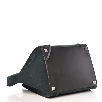 Celine Nubuck Medium Phantom Luggage Bottle Green 4 of 13