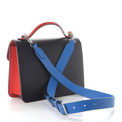 Louis Vuitton Epi Neo Monceau Black Coquelicot Blue Roi Safran 3 of 8