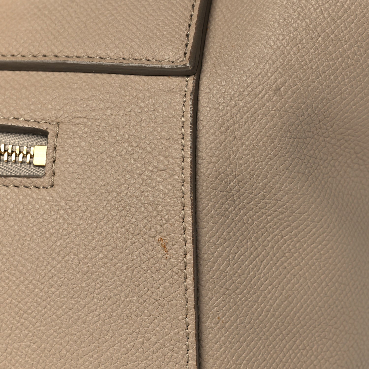 Celine Grained Calfskin Mini Belt Bag Light Taupe 15 of 15