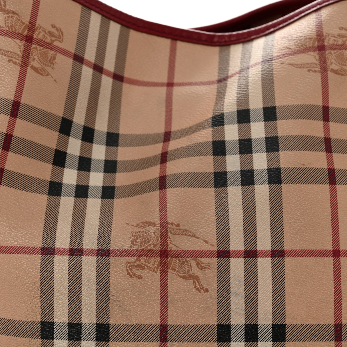 Haymarket Check Small Canterbury Tote Red