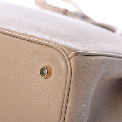Christian Dior Bullcalf Large Diorissimo Tote Beige Petale 20 of 22