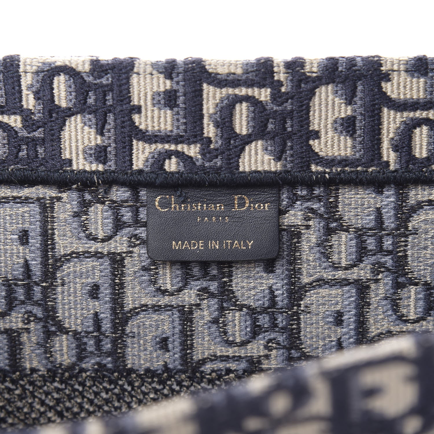 Christian Dior Oblique Medium Book Tote Blue Multicolor 6 of 11