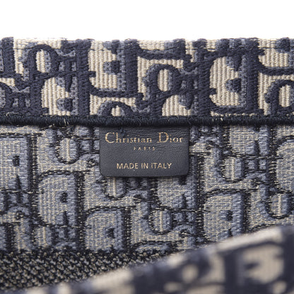 Christian Dior Oblique Medium Book Tote Blue Multicolor 6 of 11