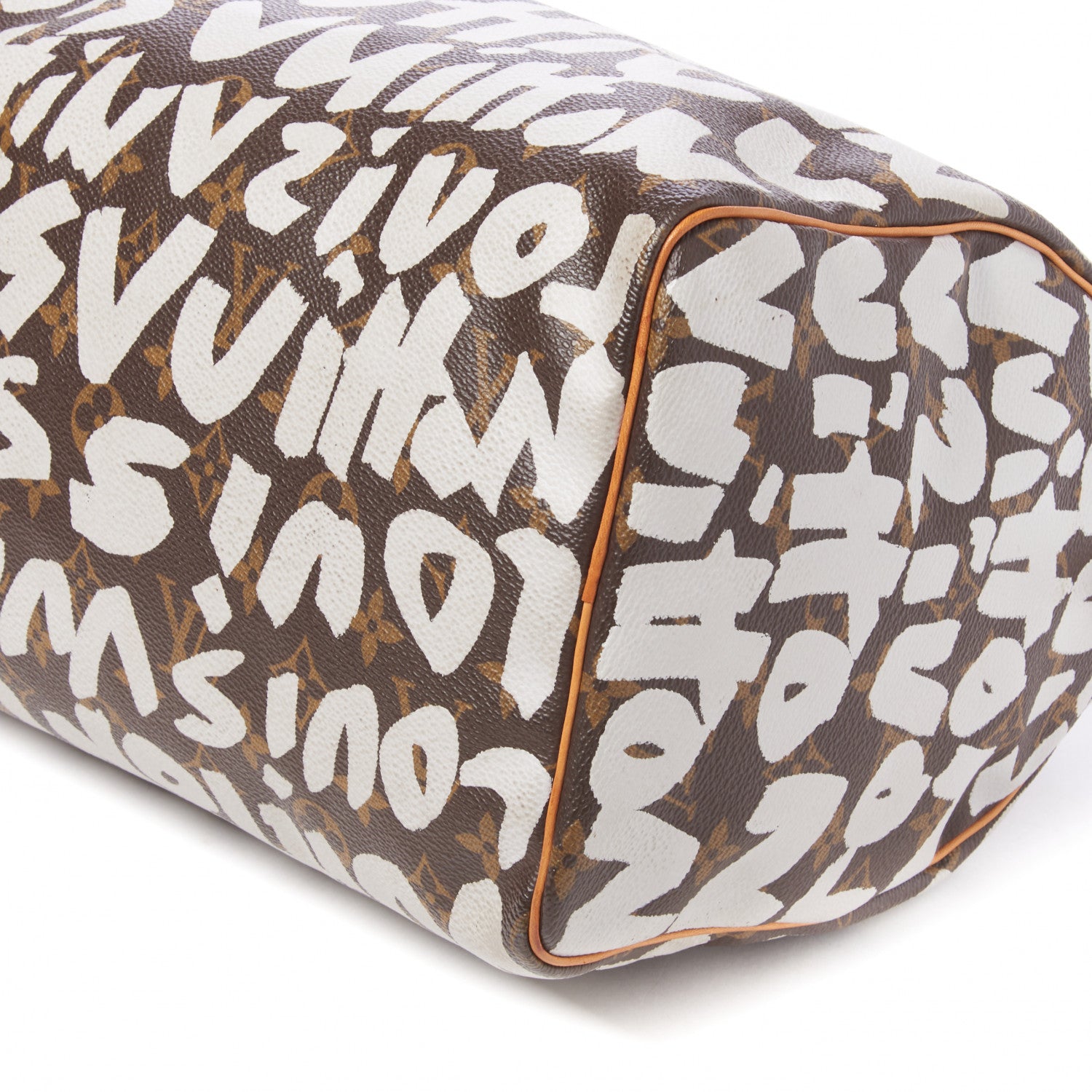 Louis Vuitton Monogram Graffiti Speedy 30 Silver 5 of 8