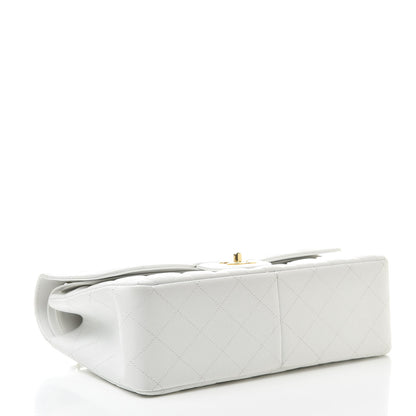 Chanel Caviar Quilted Jumbo Double Flap White 4 of 11