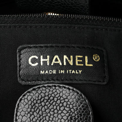 Chanel Caviar Quilted Petit Shopping Tote PST Black 5 of 11