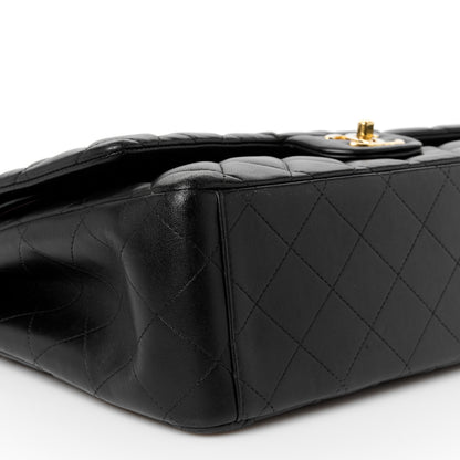 Chanel Lambskin Quilted Maxi Double Flap Black 9 of 10