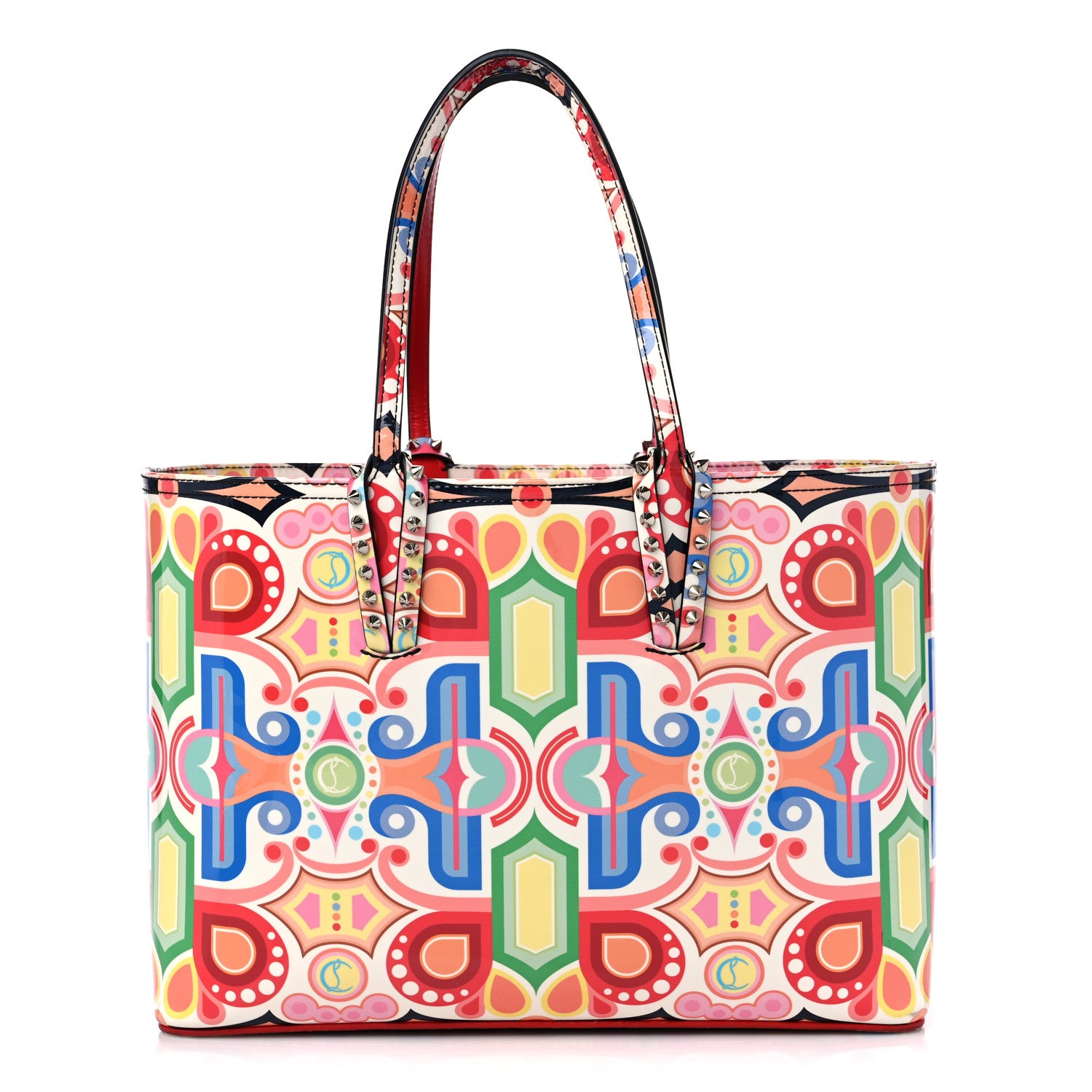 Christian Louboutin Patent Tivoli Small East West Cabata Tote Multicolor 1 of 12