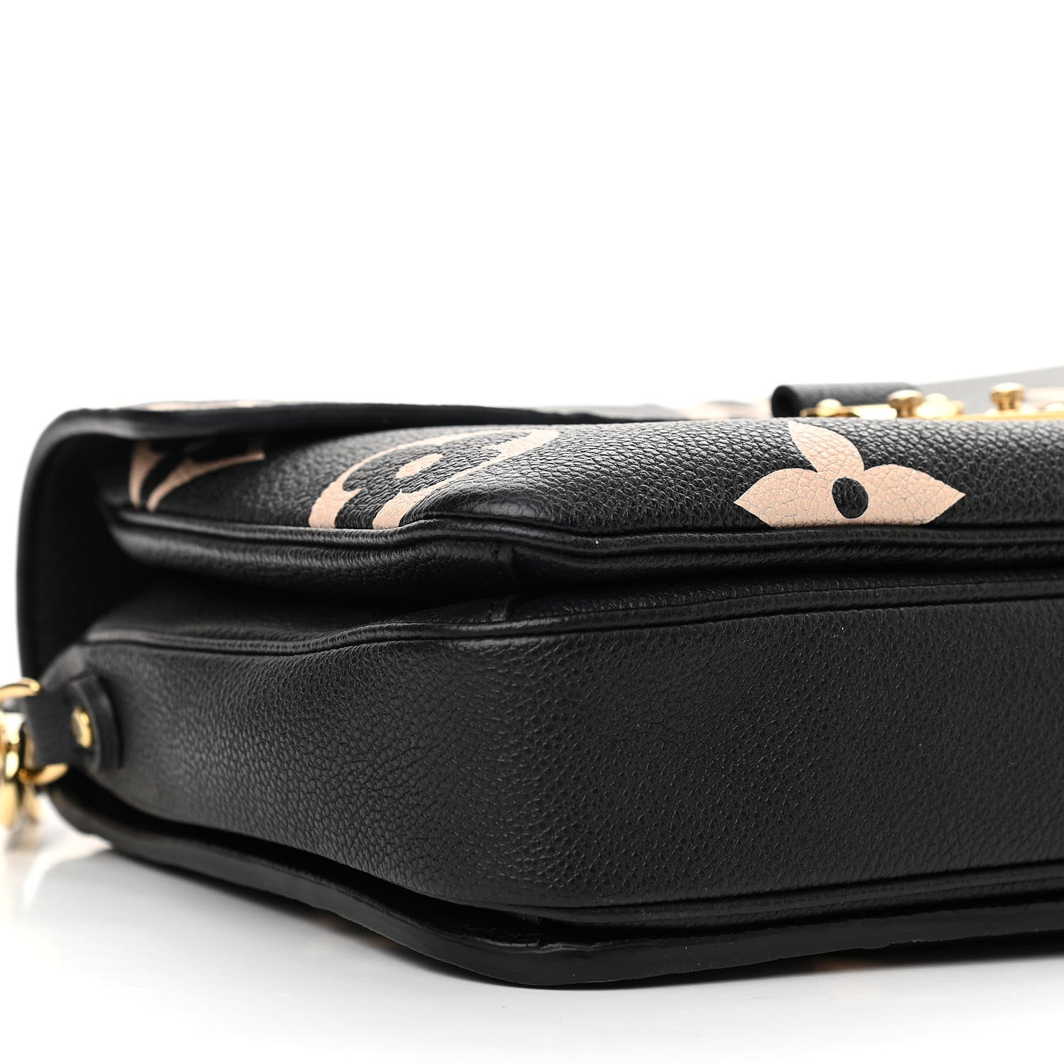 Louis Vuitton Empreinte Monogram Giant Pochette Metis Black Beige 8 of 9