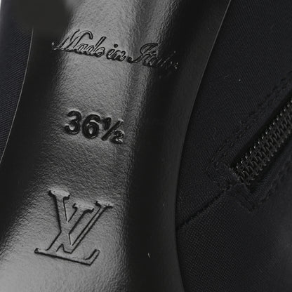 Louis Vuitton Monogram Cherie Ankle Boots 36.5 Black 7 of 9