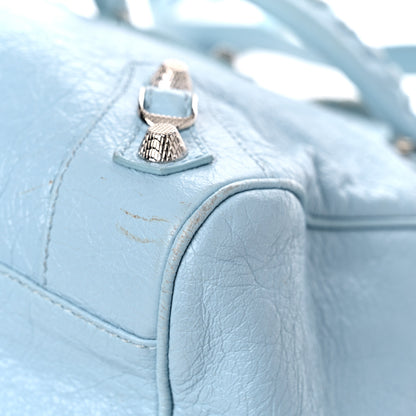 Balenciaga Agneau Giant 12 Silver Hardware Velo Bleu Dragee 9 of 21