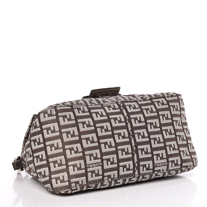 Fendi Zucchino Vachetta Mini Mama Baguette Caffe Argilla Canna di Fucile 4 of 9