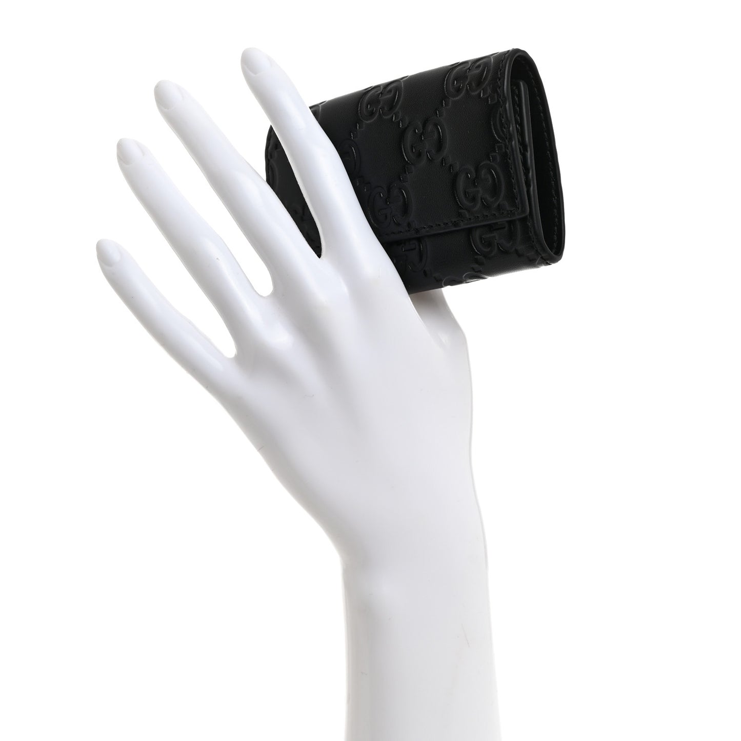 Microguccissima 6 Key Holder Case Black