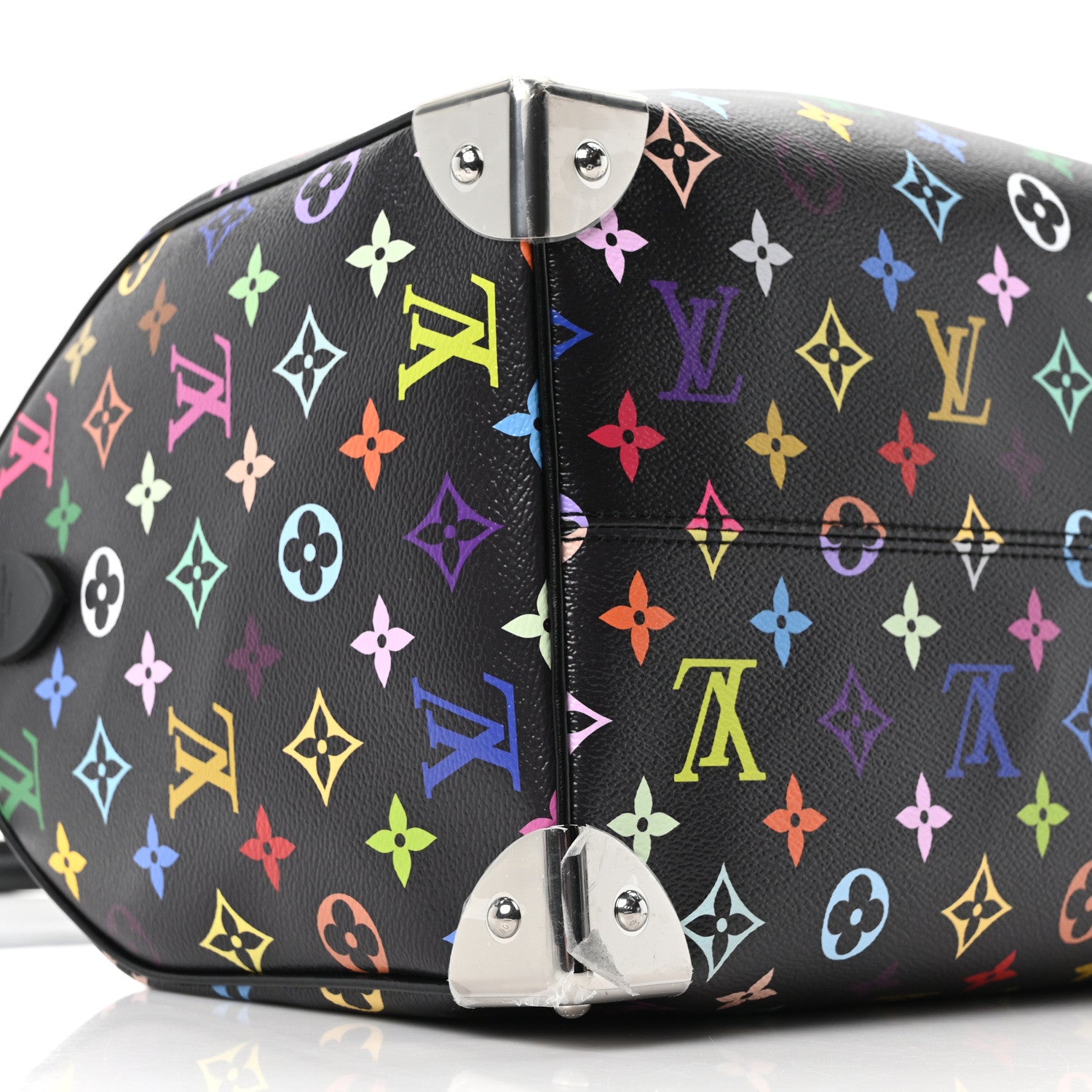 Louis Vuitton LV X TM Monogram Multicolor Speedy Soft 30 Black 8 of 9