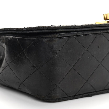 Chanel Lambskin Quilted Small Single Flap Black 14 of 26