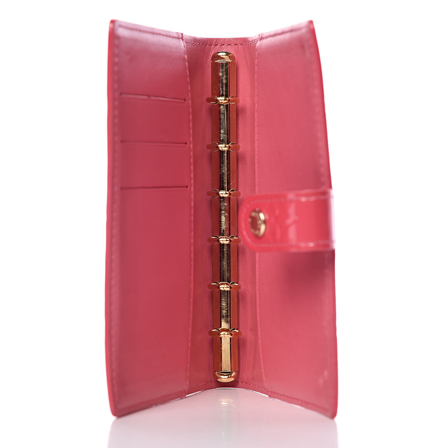 Louis Vuitton Vernis Small Ring Agenda Cover Framboise 5 of 9