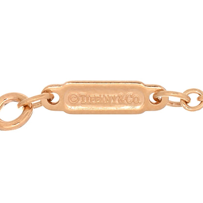 Tiffany 18K Rose Gold 1837 Interlocking Circles Bracelet 3 of 3