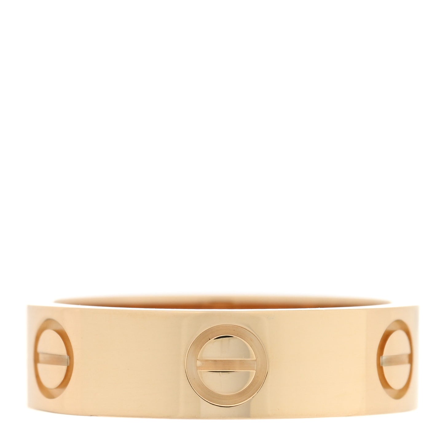18K Yellow Gold 5.5mm LOVE Ring 55 7.25