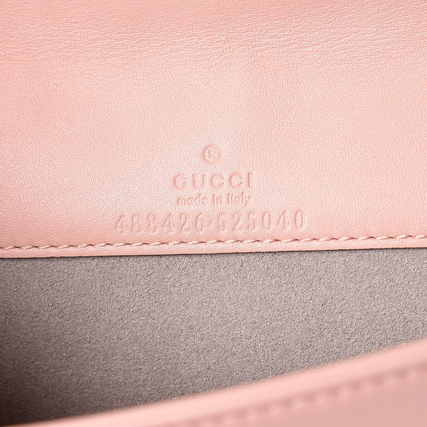 Calfskin Matelasse GG Marmont Mini Bag Perfect Pink